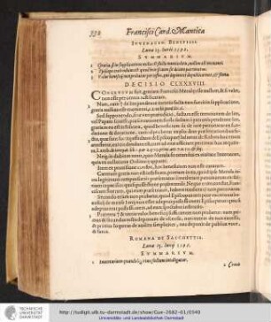 Decisio CLXXXVIII