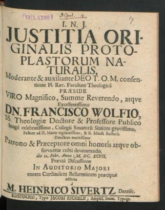 Iustitia Originalis Protoplastorum Naturalis