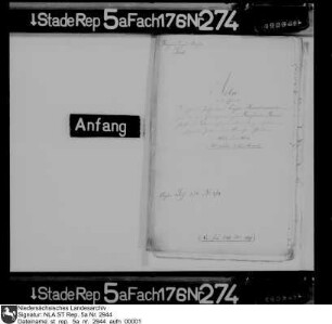 Bericht des Lizentinspektors Engel Hartmann wegen der von den Einnehmern in Burgdamm, Beverstedt und Lehe regelwidrig erhobenen höheren Zoll- und Akzisegelder