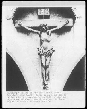 Christus am Kreuz und die beiden Schächer