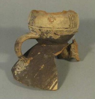 Fragment eines Tongefäßes
