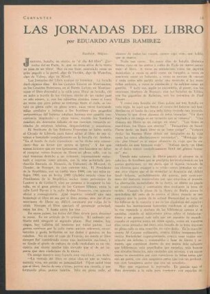 Las jornadas del libro
