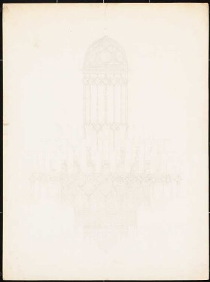 Maurischer Kiosk, Kronleuchter: Ansicht