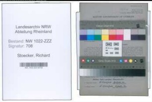 Entnazifizierung Richard Stoecker , geb. 20.07.1906 (Maler)