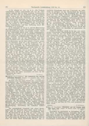 451-452 [Rezension] Macholz, Waldemar, Die romantische Ehe und der lutherische Ehestand