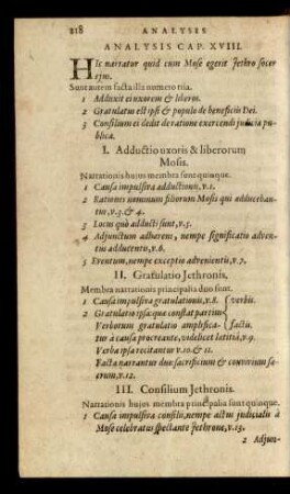 Analysis Cap. XVIII.