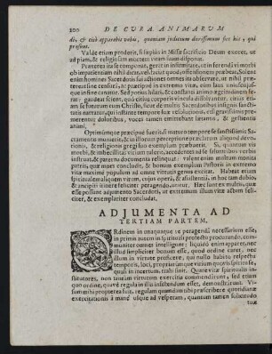 Adjumenta Ad Tertiam Partem.
