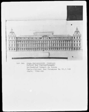 Ehemalige kurfürstliche Residenz, Gartenfassade
