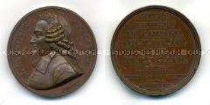 Series numismatica universalis virorum illustrium, Medaille auf Nicolas Louis de Lacaille