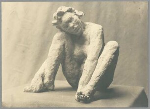 Skizze Afrikanerin, 1925, Gips