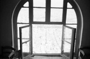 Athen: Ausblick aus Fenster, Lykavittos