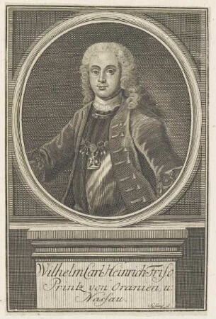 Bildnis des Wilhelm Carl Heinrich Friso von Oranien-Nassau