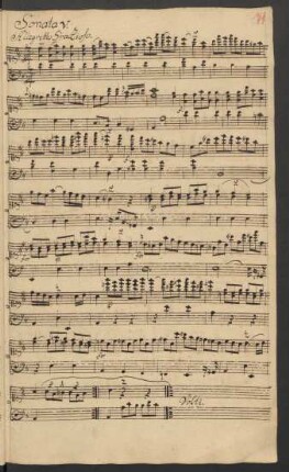Sonaten; cemb; D-Dur; H 185; Wq 54.5