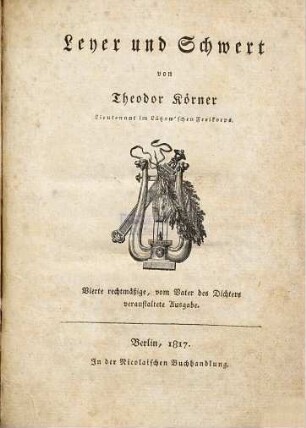 Leyer und Schwert