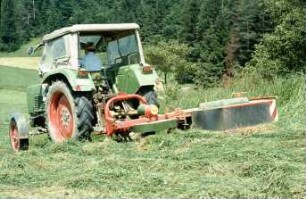 Fotografie: Futtererntetechnik, Mähwerk, Scheibenmähwerk