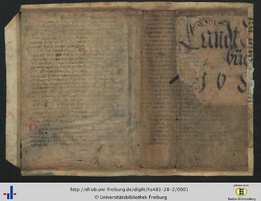 Liber ordinarius officii, Fragment