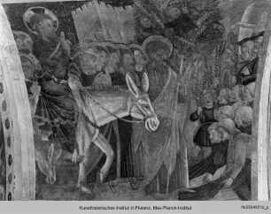 Zyklus mit Passion Christi : Einzug nach Jerusalem