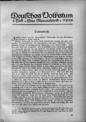Ludendorff.