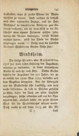 Windsheim.