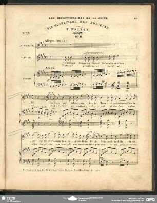 No. 13 Duo: "Ha Verrath scharzer Frevel / Trahison perfidie infamie"