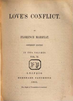 Love's conflict, 2