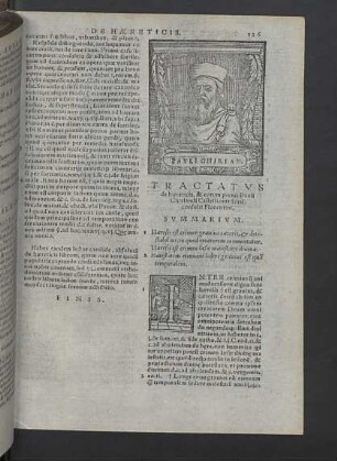 De haereticis, & eorum poenis. Tractatus Pav. Ghirlan.