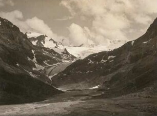 Stubaier Alpen : Österreich. Tirol. Stubaier Alpen. Blick von der Amberger Hütte auf den Sulztaler Gletscher
