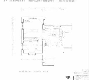 Jagstzell: Empfangsgebäude Fka-Gepa Grundriss