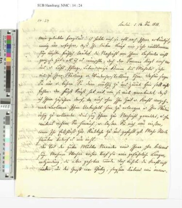 Brief an Franz Claudius