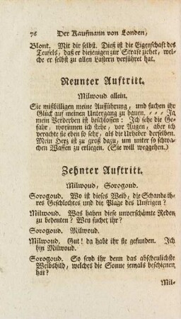 Neunter Auftritt