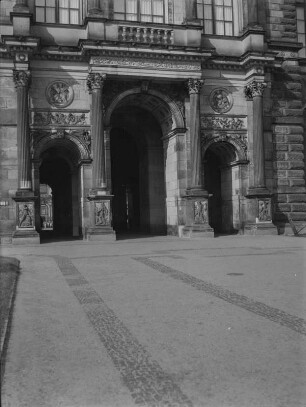 Dresden-Altstadt. Zwinger. Innenhof