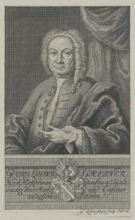 Bildnis des Georg Ludwig Greiner