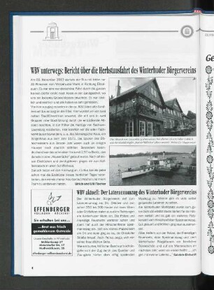 WBV aktuell: Der Laternenumzug des Winterhuder Bürgervereins