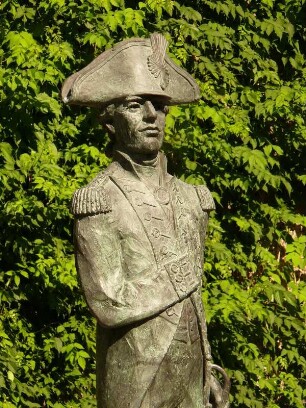 Denkmal für Admiral Nelson an der Main Street