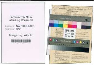 Entnazifizierung Wilhelm Boeggering , geb. 25.02.1892 (Justizinspektor)