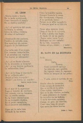 El rayo en la montaña