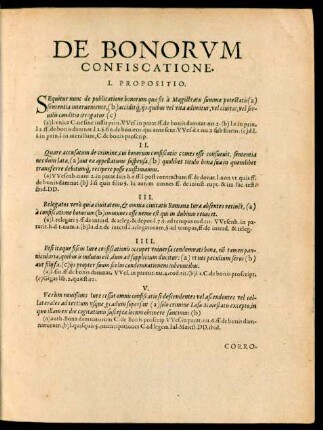 De Bonorum Confiscatione.