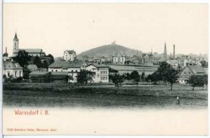 Warnsdorf. Blick auf Warnsdorf