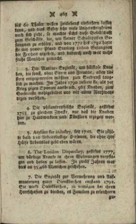 30tes Stück. 1801./Eine Waffenrüstung gegen die Verführung.