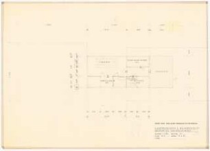 Technische Universität Berlin Elektrotechnische Institute, 2. Bauabschnitt: Dachgeschoss 1:100