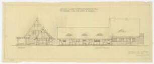 Ländliches Wohnhaus für Herrn Sczesny, Kolberg: Ansichten M 1:100