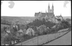 Meißen. Blick v. d. Nossener Straße n. d. Burgberg