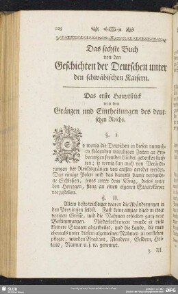 Das sechste Buch von den Geschichten der Deutschen unter den schwäbischen Kaisern