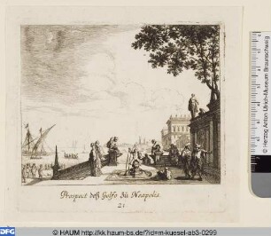 Prospect desz Golfo zu Neapolis