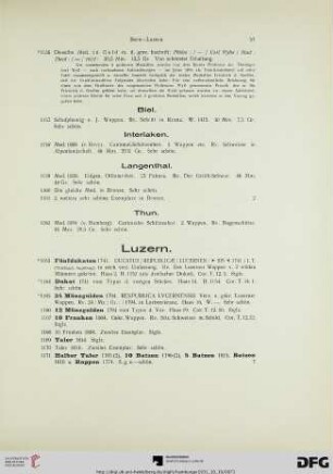 Luzern (Nr. 1163-1181)