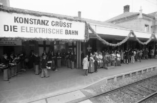 Konstanz: Ankunft im Bahnhof