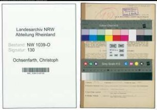 Entnazifizierung Christoph Ochsenfarth , geb. 12.07.1914 (Lehrer)