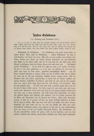 109-115, Unsere Gefallenen
