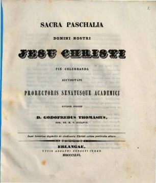 Historiae dogmatis de obedientia Christi activa particula ..., 2