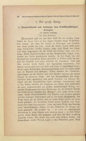 2. Der große Krieg